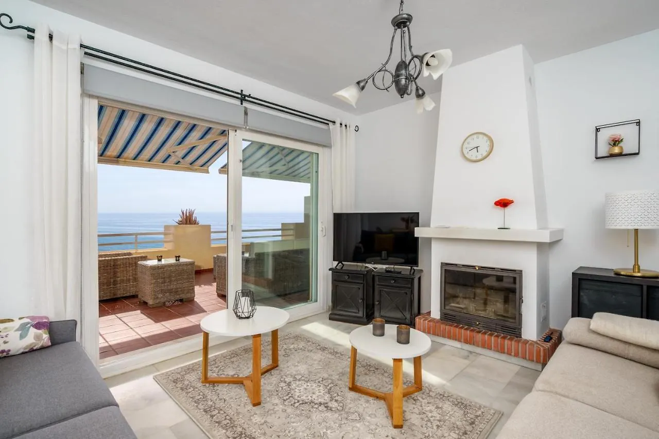 Seaview Terrace By The Beach In El Faro By Costarentals - Ref 93 Spain