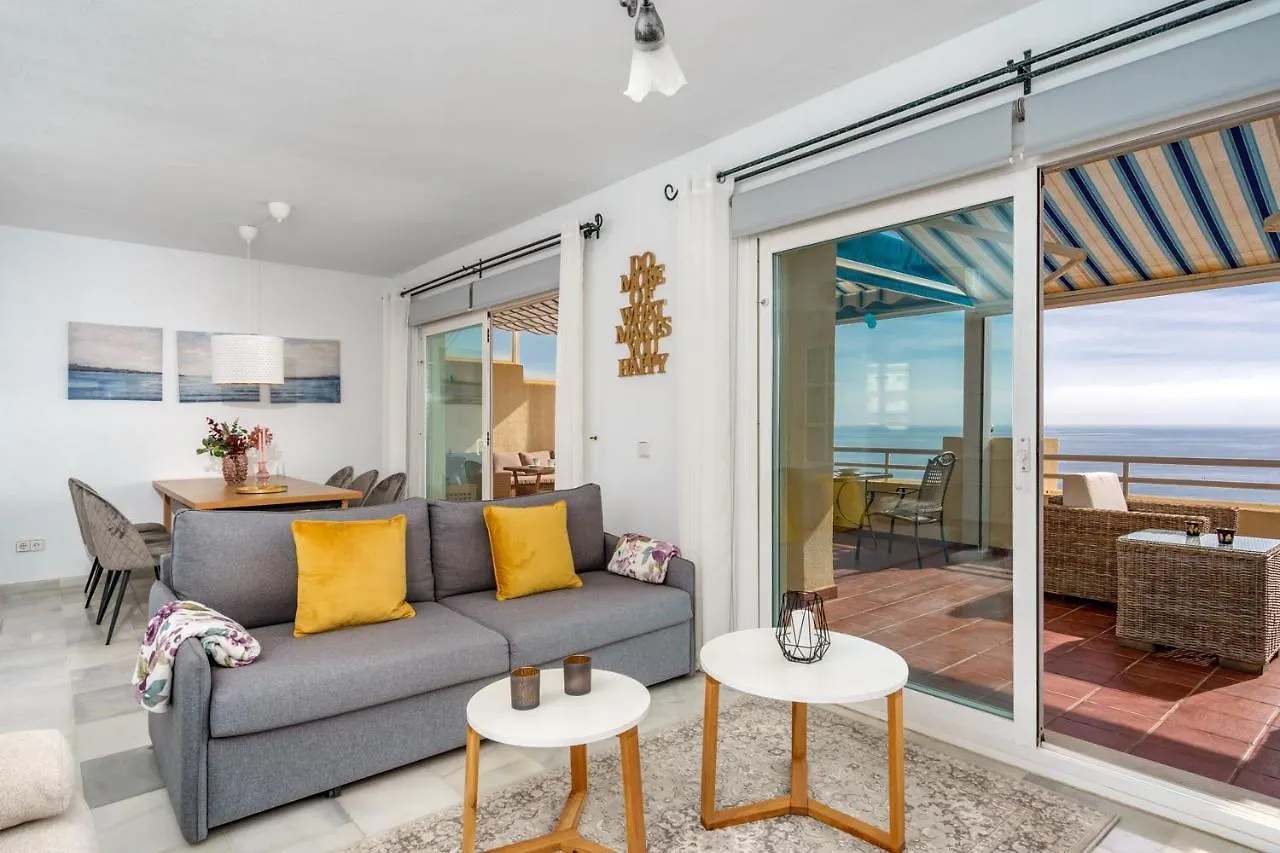 Apartment Seaview Terrace By The Beach In El Faro By Costarentals - Ref 93 Spain