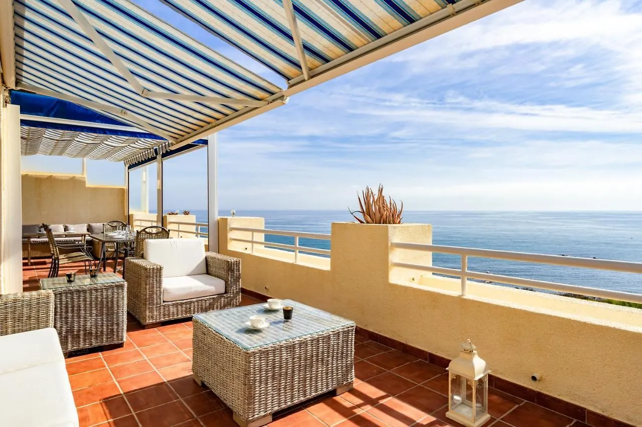 Seaview Terrace By The Beach In El Faro By Costarentals - Ref 93
