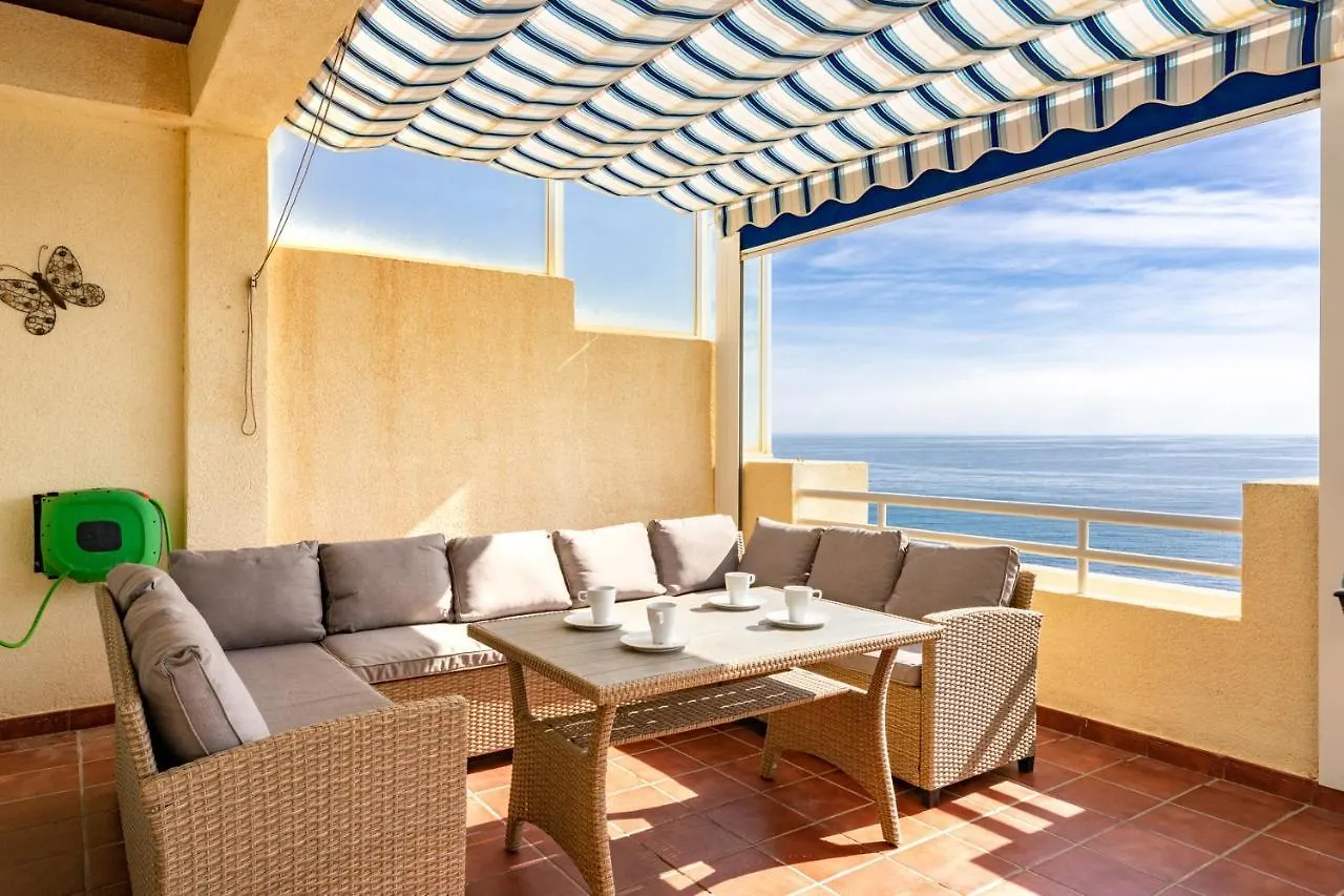 Seaview Terrace By The Beach In El Faro By Costarentals - Ref 93