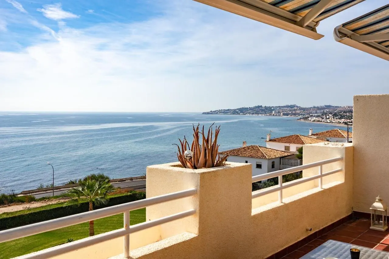 Apartment Seaview Terrace By The Beach In El Faro By Costarentals - Ref 93