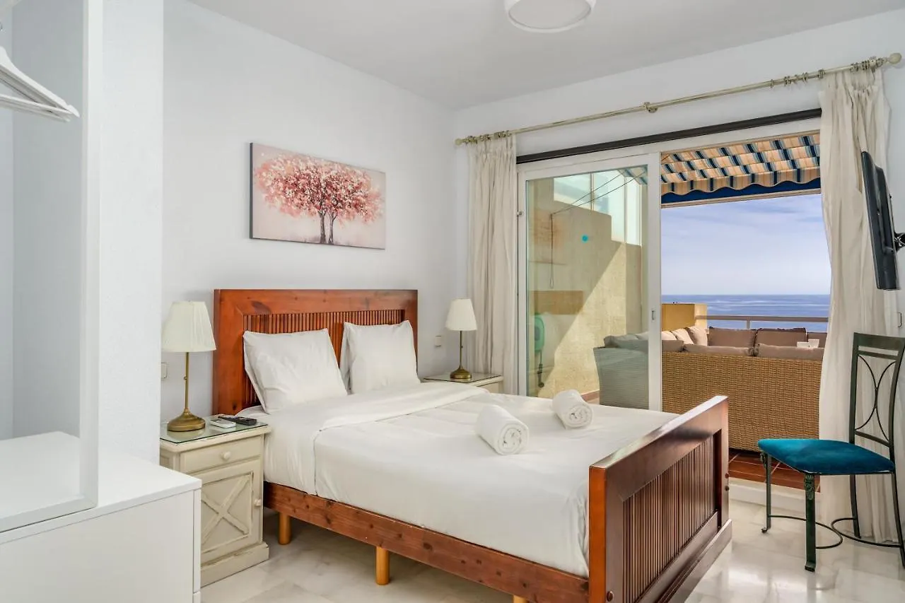 Seaview Terrace By The Beach In El Faro By Costarentals - Ref 93 Apartment